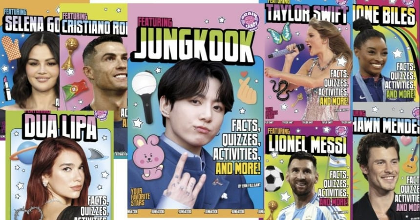 BTSのジョングク、韓国歌手として初めて米国の教育書シリーズの主人公