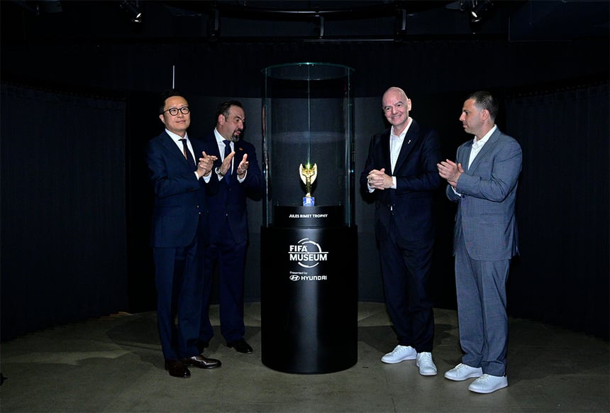 米ニューヨークで開館した現代自動車の『FIFA博物館』··· 来月まで北中