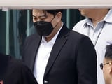 가수 김호중 가석방 출소