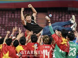 김상식 감독의 베트남 축구 국가대표팀 대승