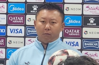 리유일 北 내고향 감독 "이곳(수원)은 축구 관심이 많은 것 같다" [수원 현장]