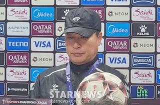 "경기 내내 속상했다, 여러 가지로..." 계속 울먹인 박길영 수원FC 위민 감독이 전한 진심 [수원 현장]