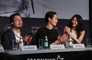 "韓 배우들 몰라" 칸 영화제 '호프' 기자회견, 외신 기자 무례한 질문 '논란' [칸★이슈]