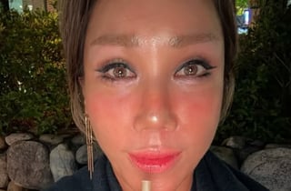 '강원래♥' 김송, 공황장애 재발 "따뜻한 웃음소리가 최고의 처방전"