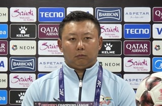 '북측' 표현에 "국호 똑바로 불러달라"... 北 내고향, 기자회견 일방 퇴장 [수원 현장]
