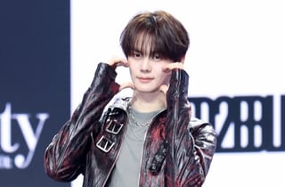 김규빈, 사랑스럽게 볼하트[★포토]