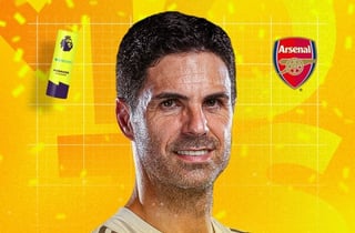 [오피셜] 'EPL 무패 우승 이후 22년 만' 아스널 사령탑 '올해의 감독상' 영예