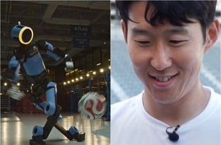 현대차, '아틀라스' 축구 동작 영상 공개…손흥민 반응·조회수 3300만 화제