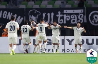 '김민재 골 취소' 성남, 끝내 수원FC와 0-0 무승부... 4경기 무승 수렁 [수원 현장리뷰]
