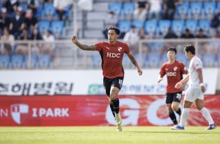 [오피셜] '부산 전반기 1위 이끈 멀티골' 가브리엘, K리그2 14라운드 MVP 선정