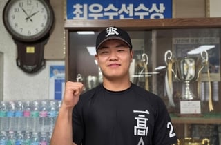 "KIA 김선빈 선배 좋아해 야구 시작했죠" 광주일고 김선빈, 포수 1순위 꿈꾼다 [인터뷰]