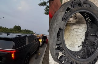 '김우빈 절친', 도로 위 사고 날벼락.."정말 큰일 날 뻔" 김기방 아찔 근황 [스타이슈]