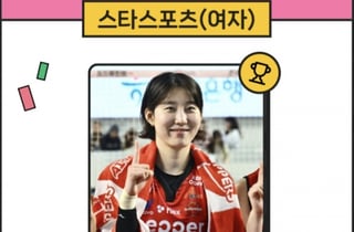 박정아 인기 굳건하다, 15주 연속 스타랭킹 1위... '여배' 김희진과 또 톱2