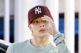 스트레이키즈 아이엔 '하트도 힙하게'[★포토]