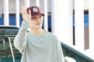 스트레이키즈 아이엔 '인사하는 막내'[★포토]