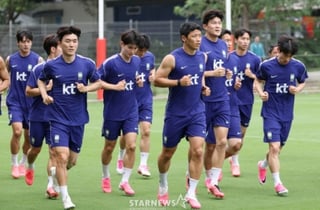 "한국 집처럼 지내길, 멕시코와 함께 32강" 홍명보호 특별 환대... 훈련장 제공한 구단주도 환영