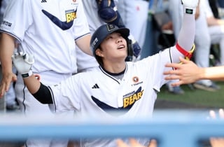 '한 달 빠졌는데 아직도 결승타 1위' 20살 해결사, 과연 AG는? "6월 내 복귀 가능"