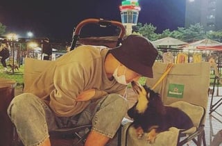'수영 결별' 정경호, 이름 하나씩 딴 강아지 '호영이' 근황 [스타이슈]