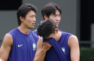 '가림막 철통 보안→완전 비공개' 홍명보호 극비 훈련... 운명의 월드컵 1차전 D-2 [과달라하라 현장]
