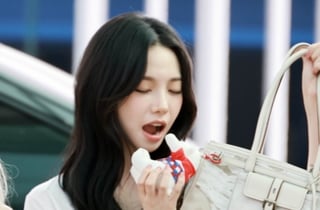 에스파 카리나 '귀여운건 못참지!'[★포토]