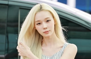 에스파 윈터 '금발의 여신'[★포토]