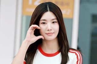 권은비 '사랑스런 볼하트'[★포토]