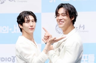 정택운-최재림, 뮤지컬에서만 볼 수 있는 조합[★포토]