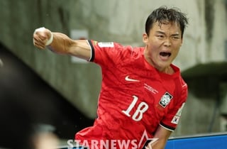 '얼마나 고통스러웠으면' 오현규 "극심한 스트레스 때문에..." 체코전 도저히 못 뛸 뻔했다 [과달라하라 현장]