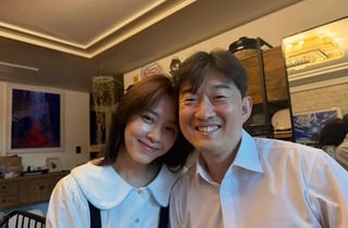 '재혼' 강성연, 신경과 의사 ♥장민욱과 '투샷'.."아름다워"
