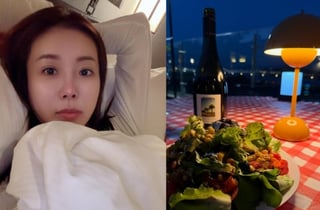 '47세 최고령 산모' 한다감, 잠 못 이룬 밤에도 굴욕 無..청초 민낯