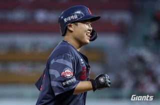 '1군 복귀→롯데 10득점 폭발' 사령탑도 인정한 '한동희 효과', 이번엔 윤동희 차례 리드오프 출격 [인천 현장]