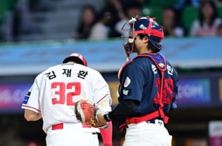 "3·4번에서 그렇게 못치면..." 이숭용 감독의 한숨, '파격' 전의산 4번 배치→김재환 5번-에레디아 6번 하향 배치 [인천 현장]