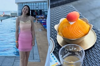 박지윤, 수영복 야심차게 입었는데..子 "팔이 두개? 부유방 말하는 거냐"
