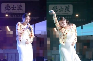 에일리, '배 볼록 무대' 임신설..소속사 "現 임신 아냐..기쁜 일 생기면 밝힐 것" [공식]