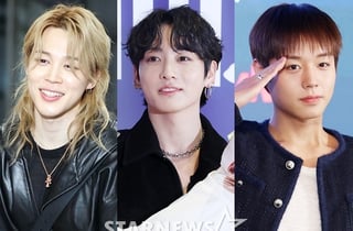 1위 지민, 2위 정국, 3위 박지훈