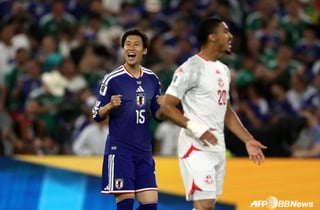 "네덜란드 비켜!" 日 조 1위 경쟁 합류, 튀니지 4-0 완파하며 월드컵 첫 승... 亞 6연패도 끊었다