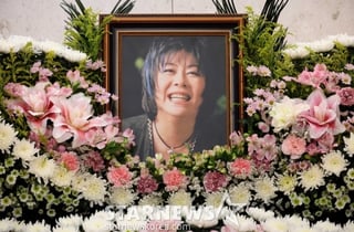 영정 속 밝게 웃는 故 옥희[★포토]