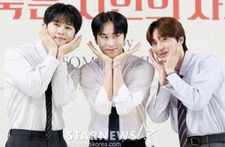 이재환-김락현-찬희, 훈훈한 꽃받침[★포토]
