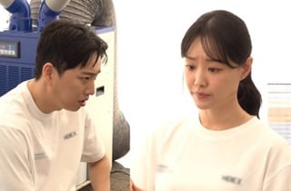'송지은♥' 박위, 7km 휠체어 마라톤 중 저혈압 증세 "끝까지 하고파"[동상이몽2]