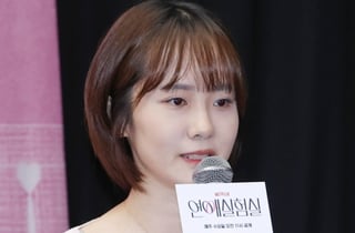 답변하는 '연애실험실' 강유민 PD[★포토]