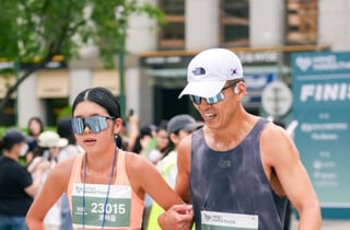 '정혜영♥' 션, 딸과 데이트 "15km 러닝..망설임 없이 'OK'"