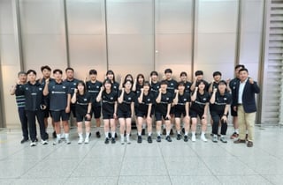 '터키·아르헨티나·스페인과 D조서 격돌한다' 韓 여자 주니어 핸드볼팀, 세계선수권대회 출전 위해 中 출국