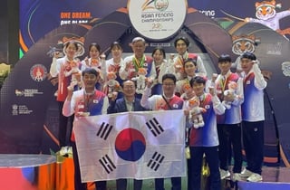 한국 펜싱, 아시아펜싱선수권 단체전서 금·동메달 추가! 女사브르 3년 만에 정상 탈환
