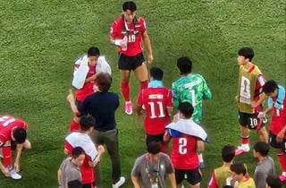 '태석! 희찬! 이리와!' 홍명보 감독, 하이드레이션 브레이크 적극 활용→무슨 지시 내렸나 [월드컵 현장 이슈]