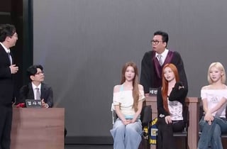 '개콘' 하츠투하츠, '공개재판' 출석..정범균 "신곡 홍보하러 나온 죄"