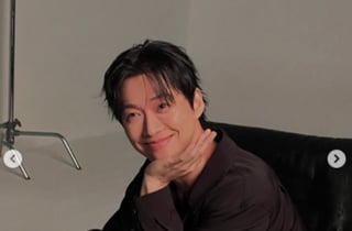 '예비 아빠' 남궁민, 입꼬리 귀에 걸린 미소 포착