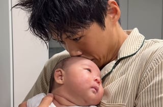 '피지컬' 4억 받은 아모띠, 상금으로 결혼→아빠 된 근황..딸 냄새 홀릭 "계속 맡고파"