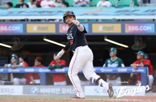 "노시환 때문에 용돈이 없다" 타선 절반이 '강백호 배트', "안 고마워해도 되니까 잘만 해줘" 100억 FA의 품격