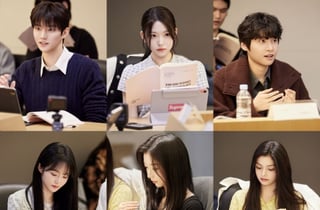 '최애 데뷔' 지창민·황지아→이진혁·아이사, 화기애애 대본리딩 공개