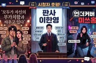 '모자무싸'·'판사 이한영'·'미쓰홍'..AI가 뽑은 TV드라마 금은동 [상반기 결산⑥]